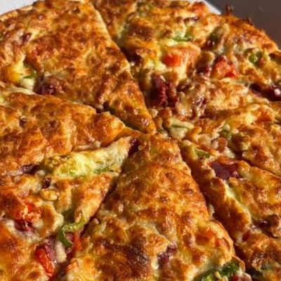 بيتزا باللحمه المفرومه