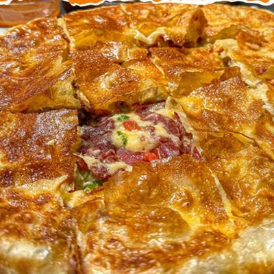 فطيره بسطرمه اسكندراني