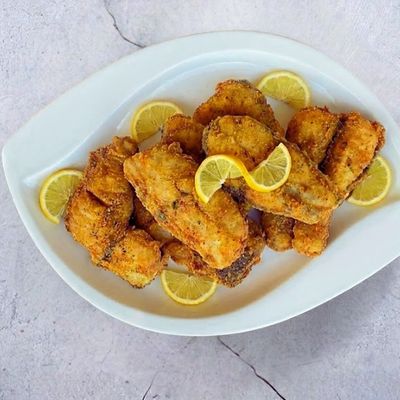 Fried Sea Bass Fillet Cuts 700g (Approx.)
