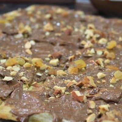 Original Nutella Chocolate Pie with Nuts