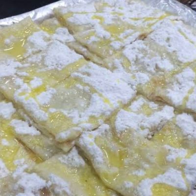 Sugar And Milk Pie With Orginal Baladi Ghee