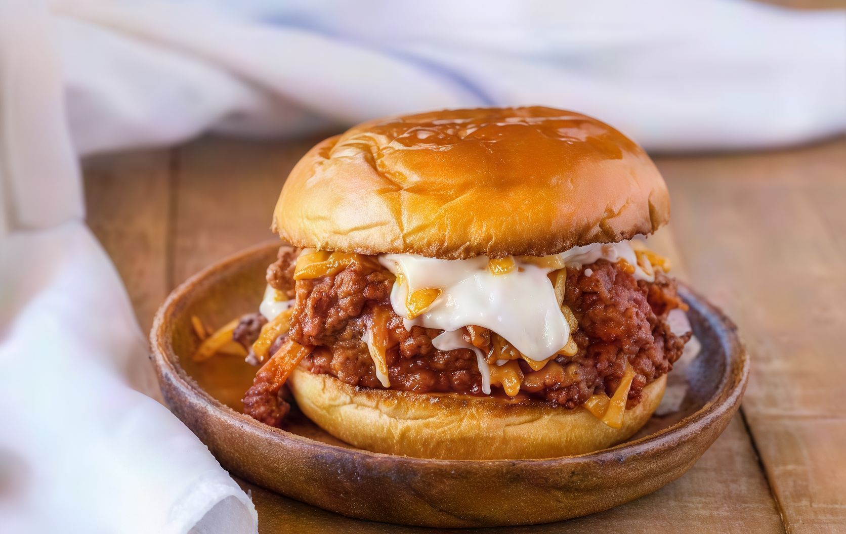 Cowboy Burger Sandwich