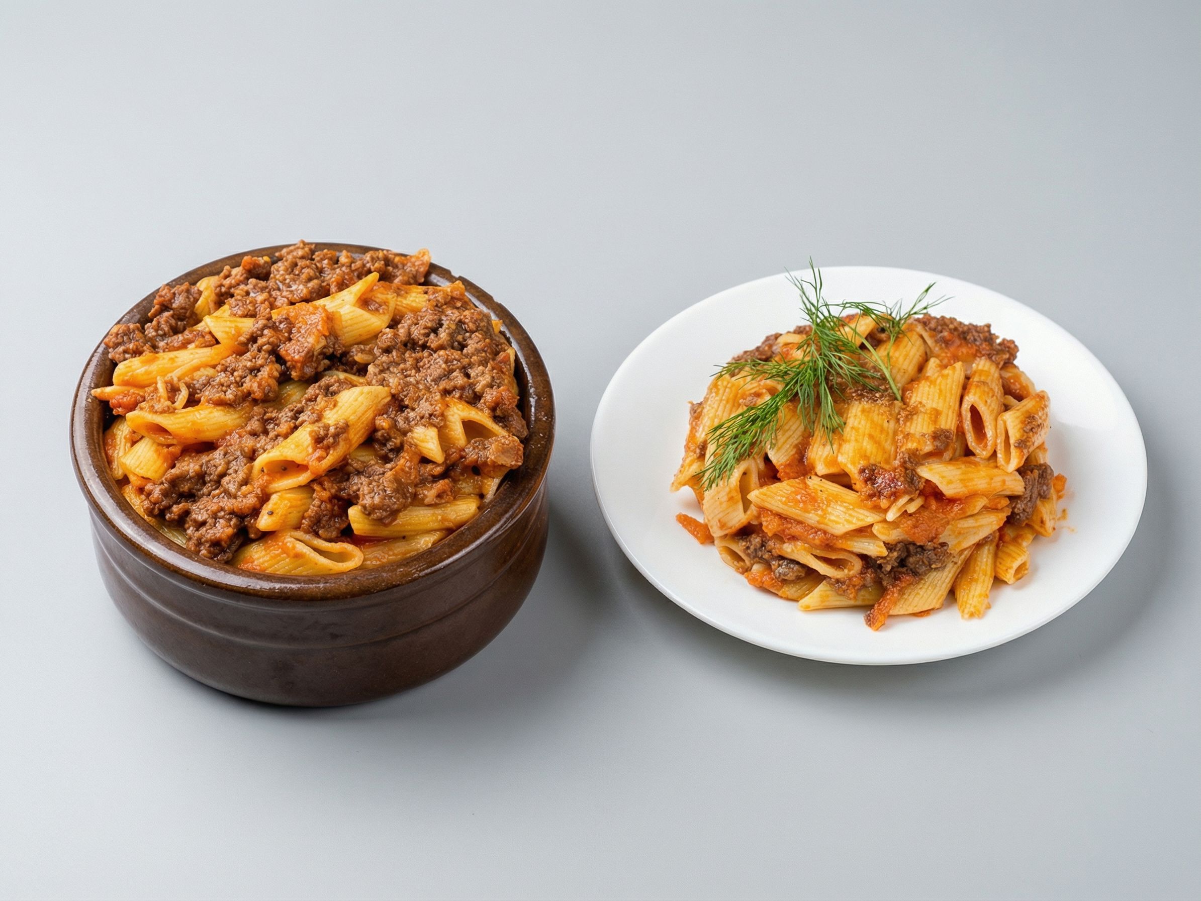 Meat With Cheese Casserole