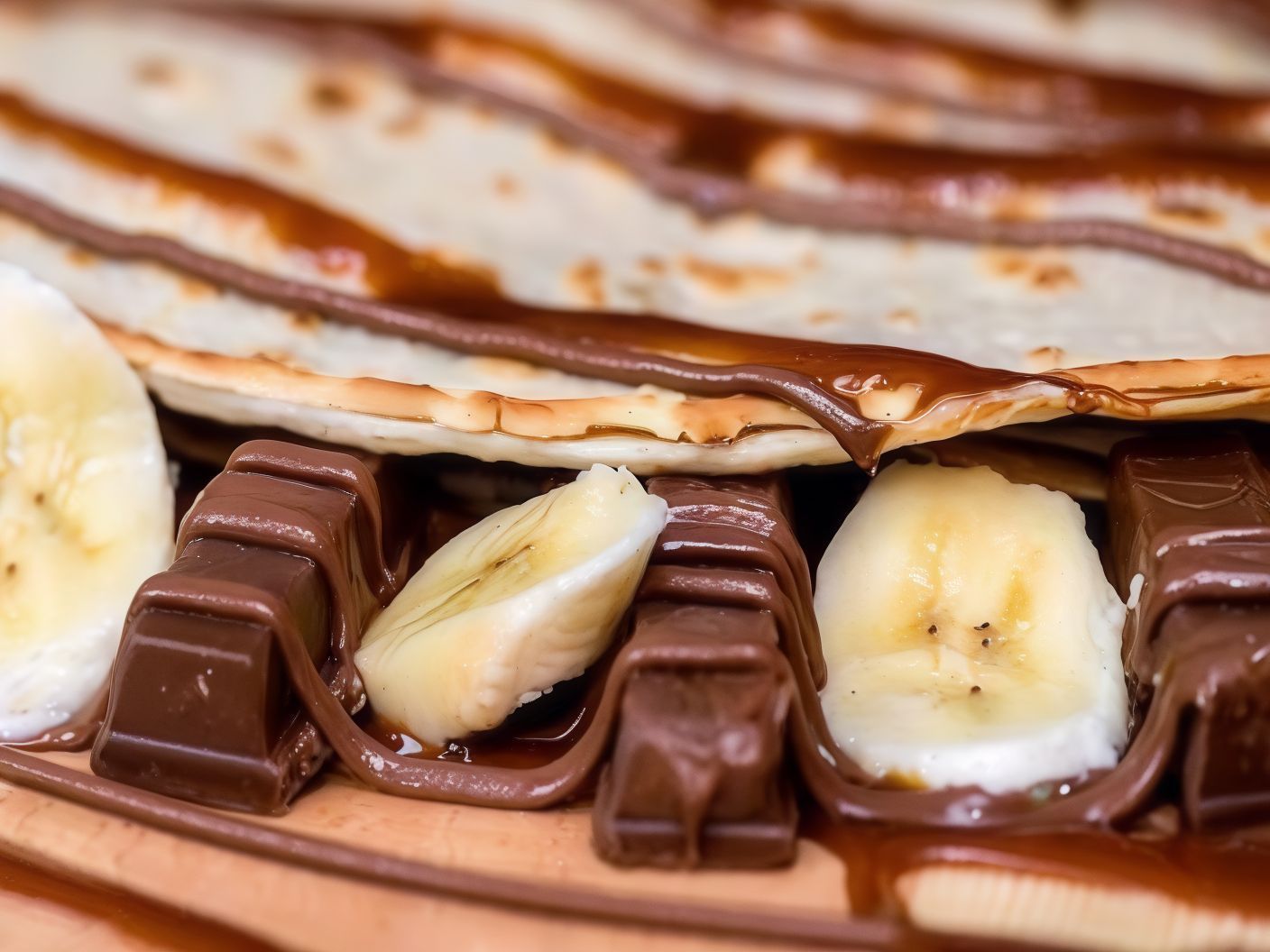 Nutella Kit Kat Crepe