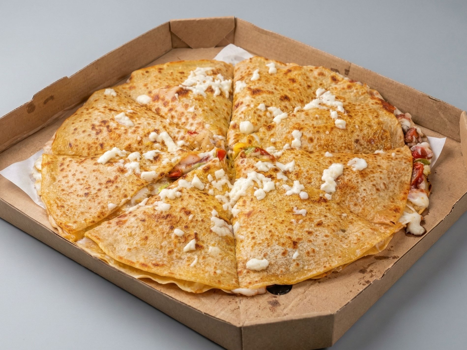 Cheese Crepe Pizza