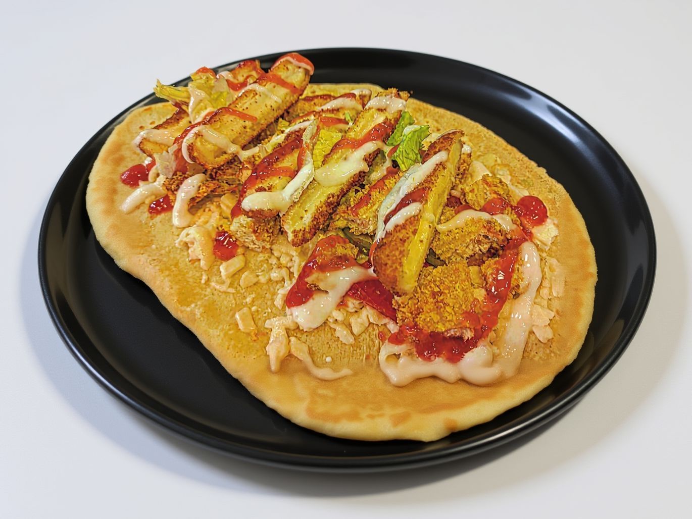 Super Crunchy Chicken Crepe
