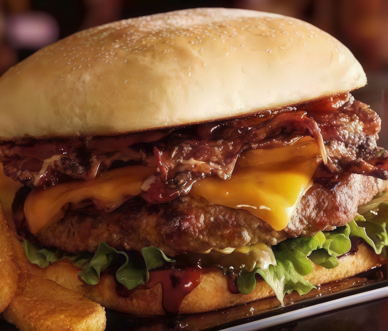 Smokey Burger Sandwich