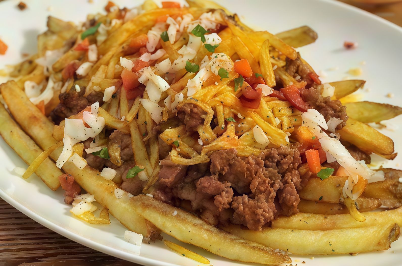 Meat French Fries