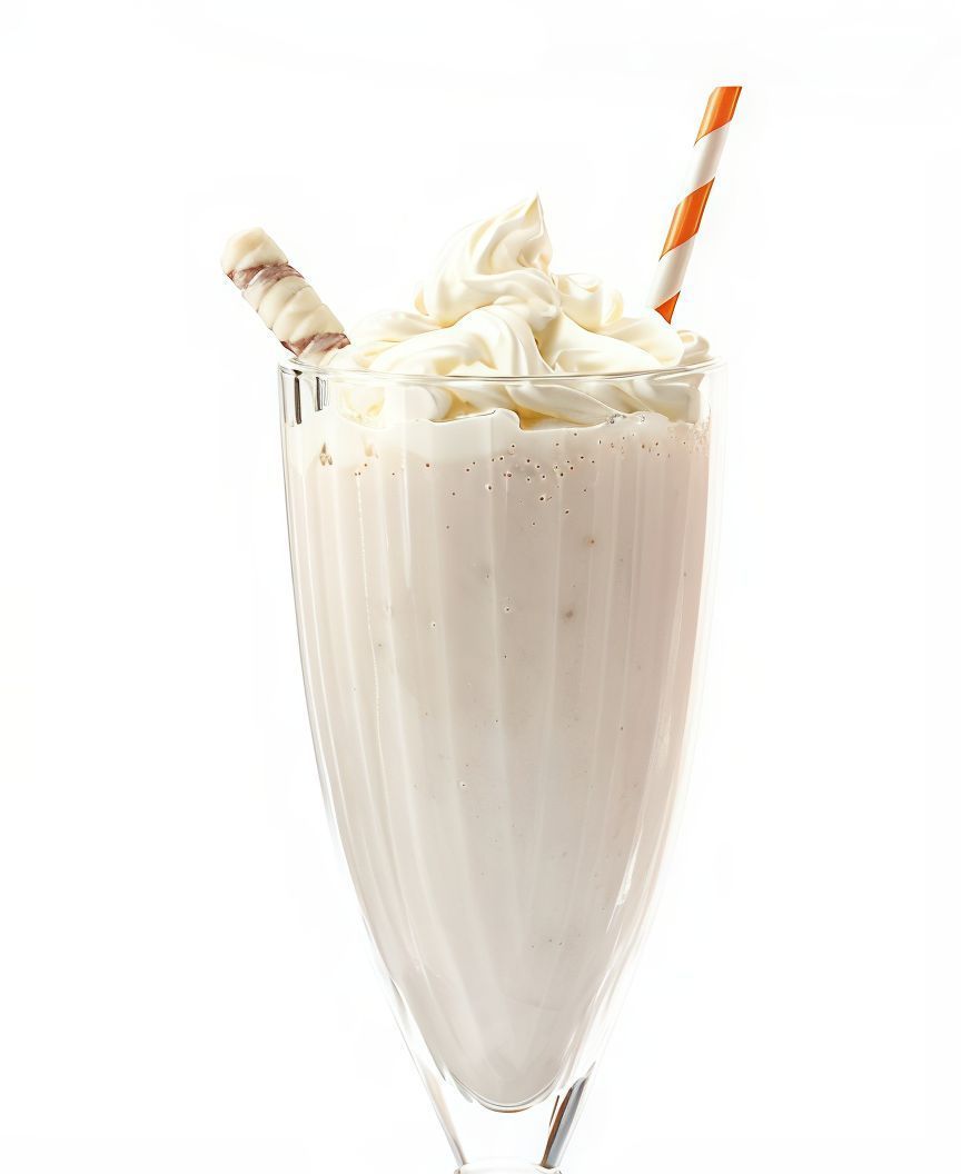 White chocolate milkshake