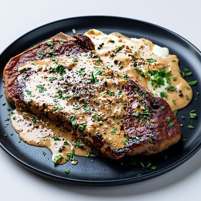 Beef Fillet With Pepper Sauce