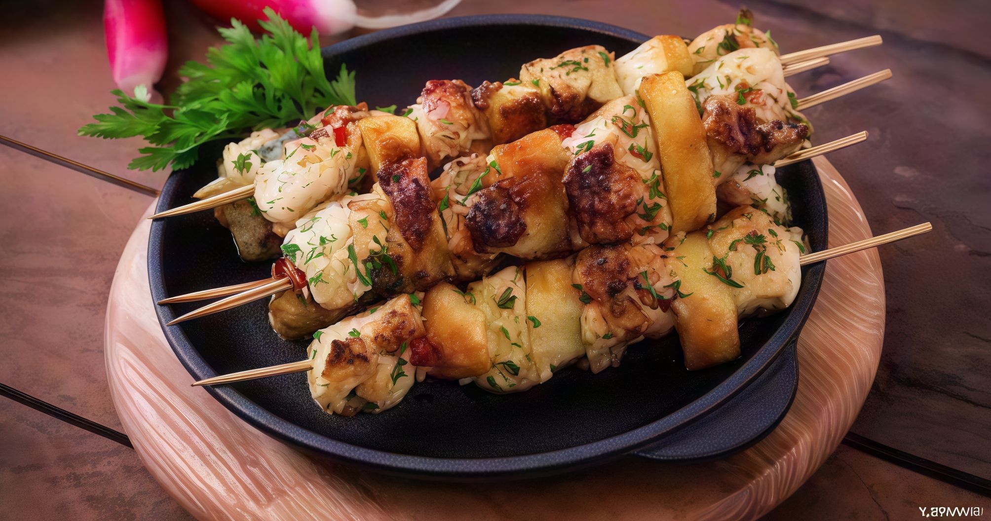 Shish Tawook Platter