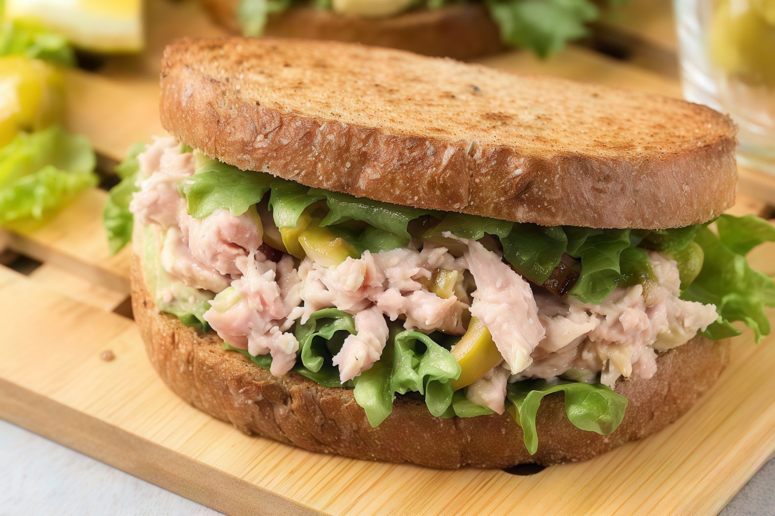 Tuna Avocado Sandwich