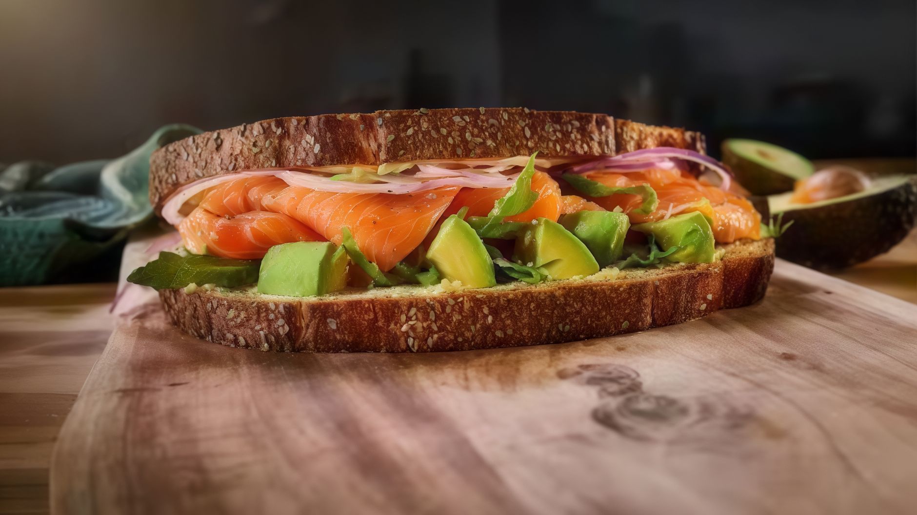 Salmon Avocado Toast