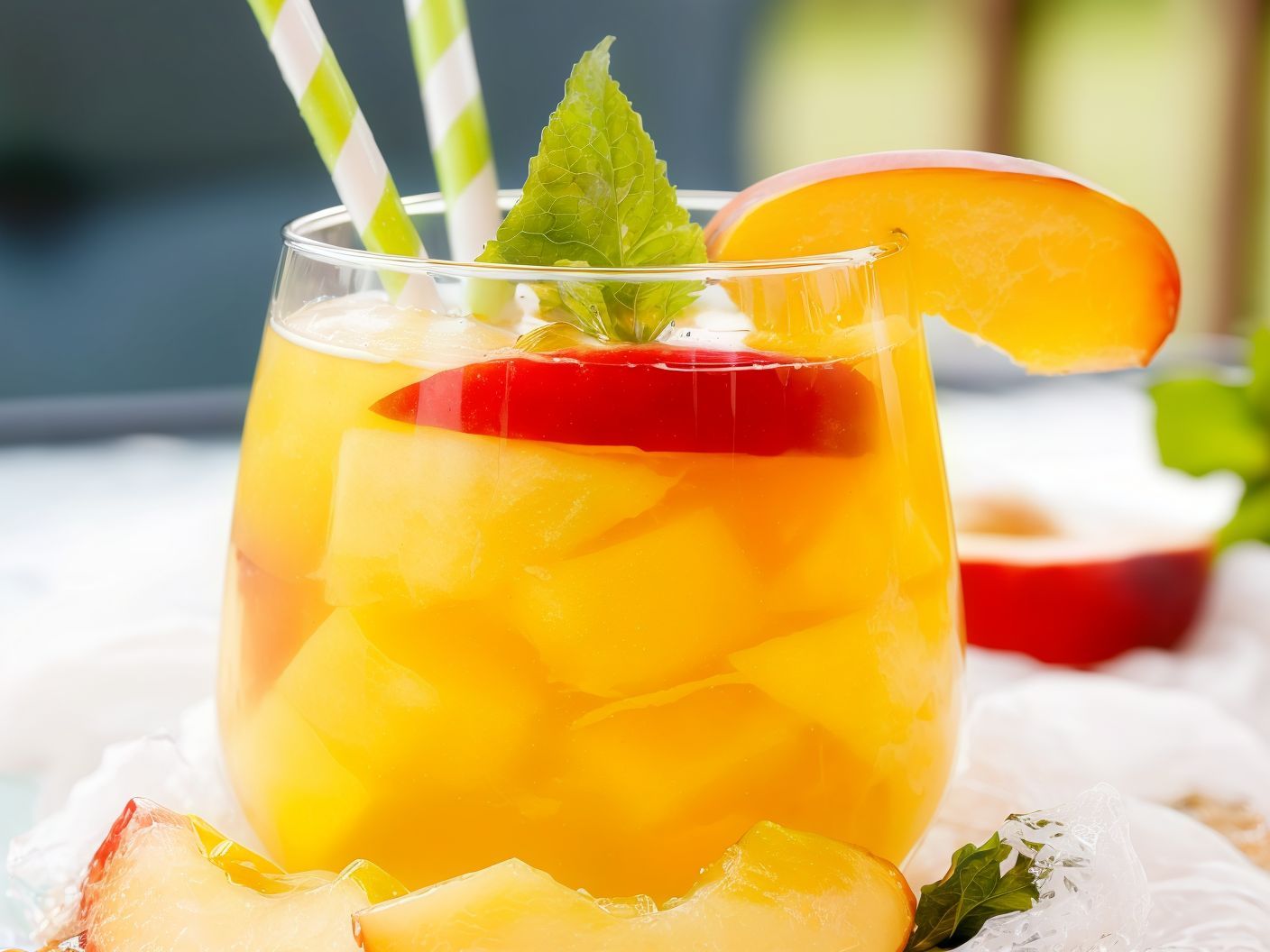 Julius Peach Cocktail