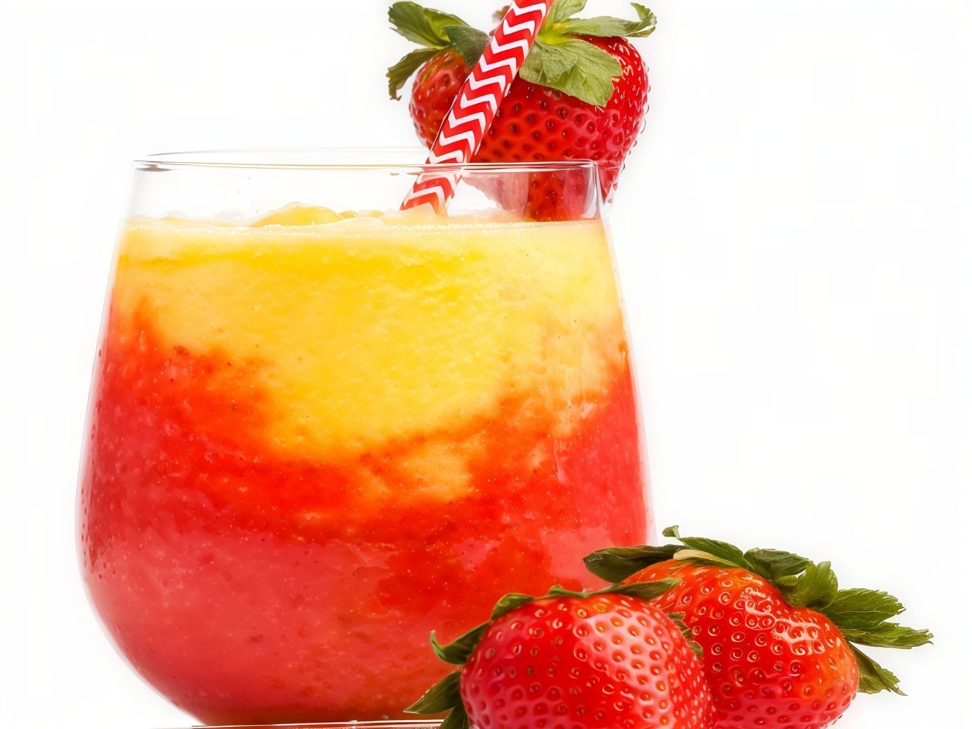Punch Strawberry Cocktail