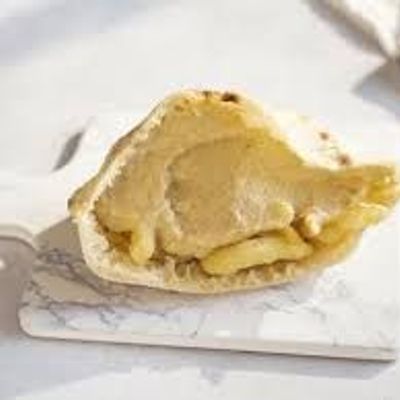 Mashed Potato With Baba Ghannoug