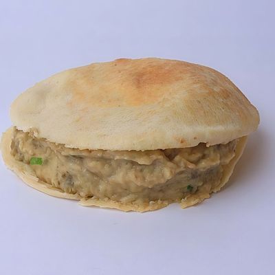Baba Ghannoug And Old Cheese Sandwich