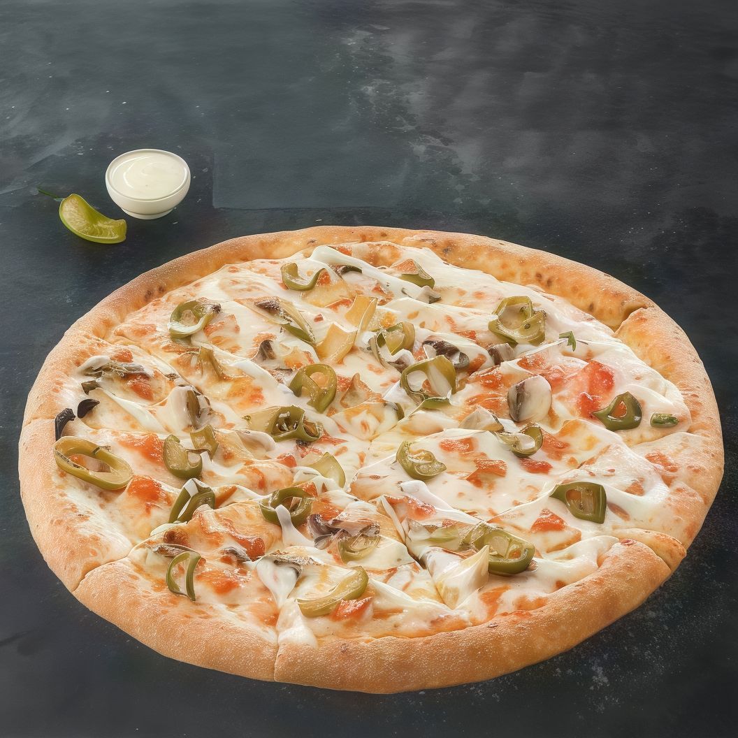 Chicken Ranch Sauce Pizza
