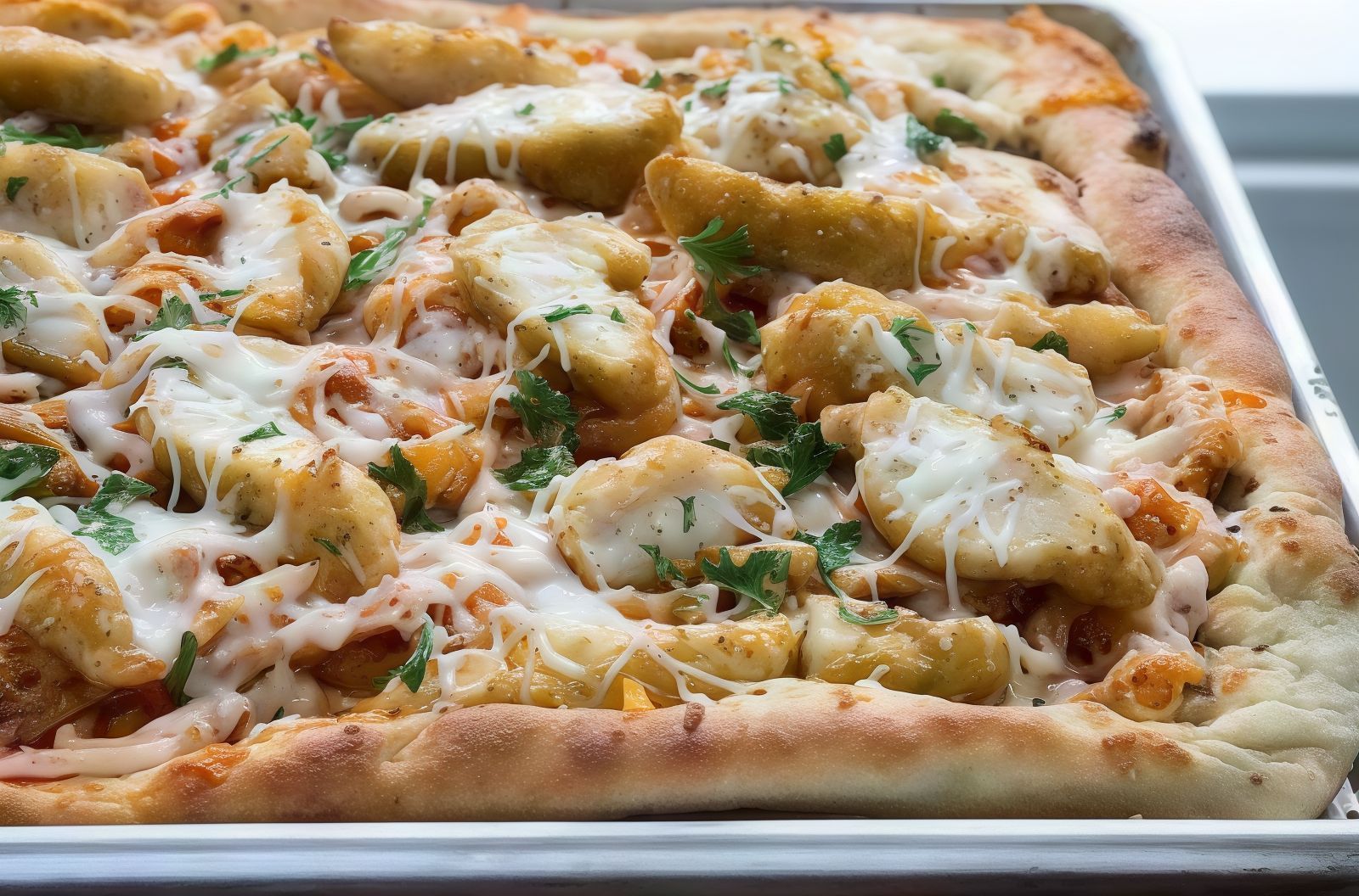 Mix chicken pizza