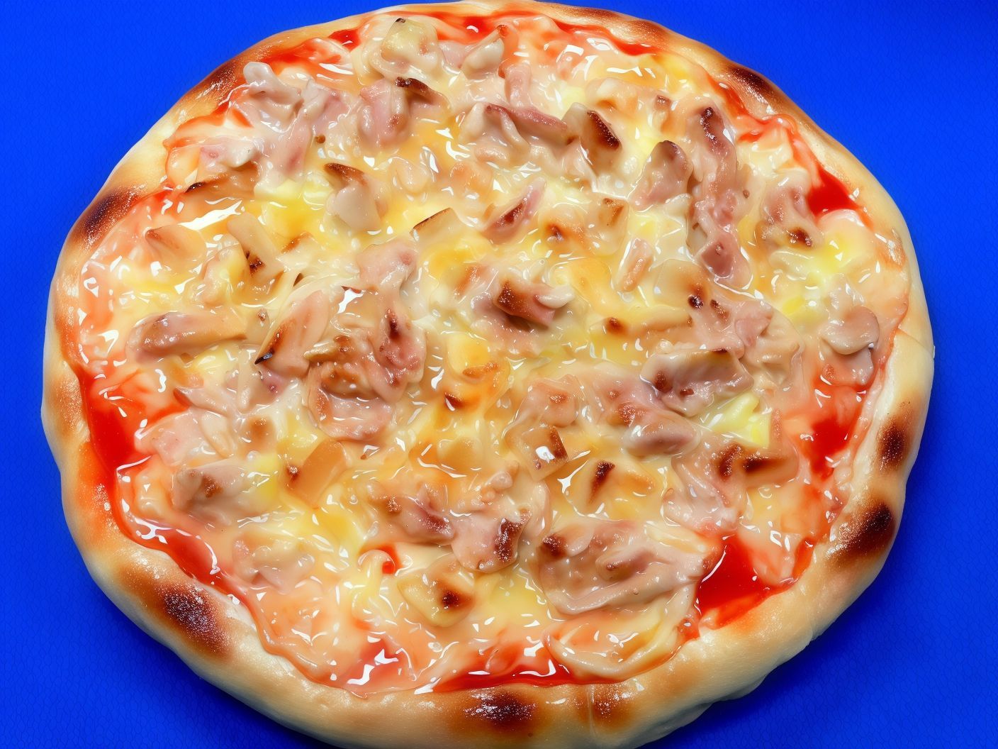 Hot Dog Oriental Pizza