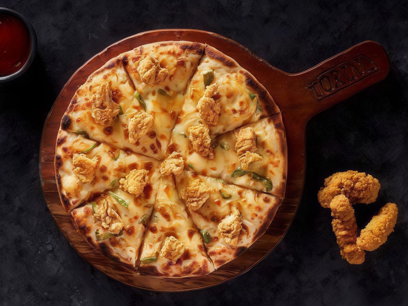 Spicy Chicken Pizza