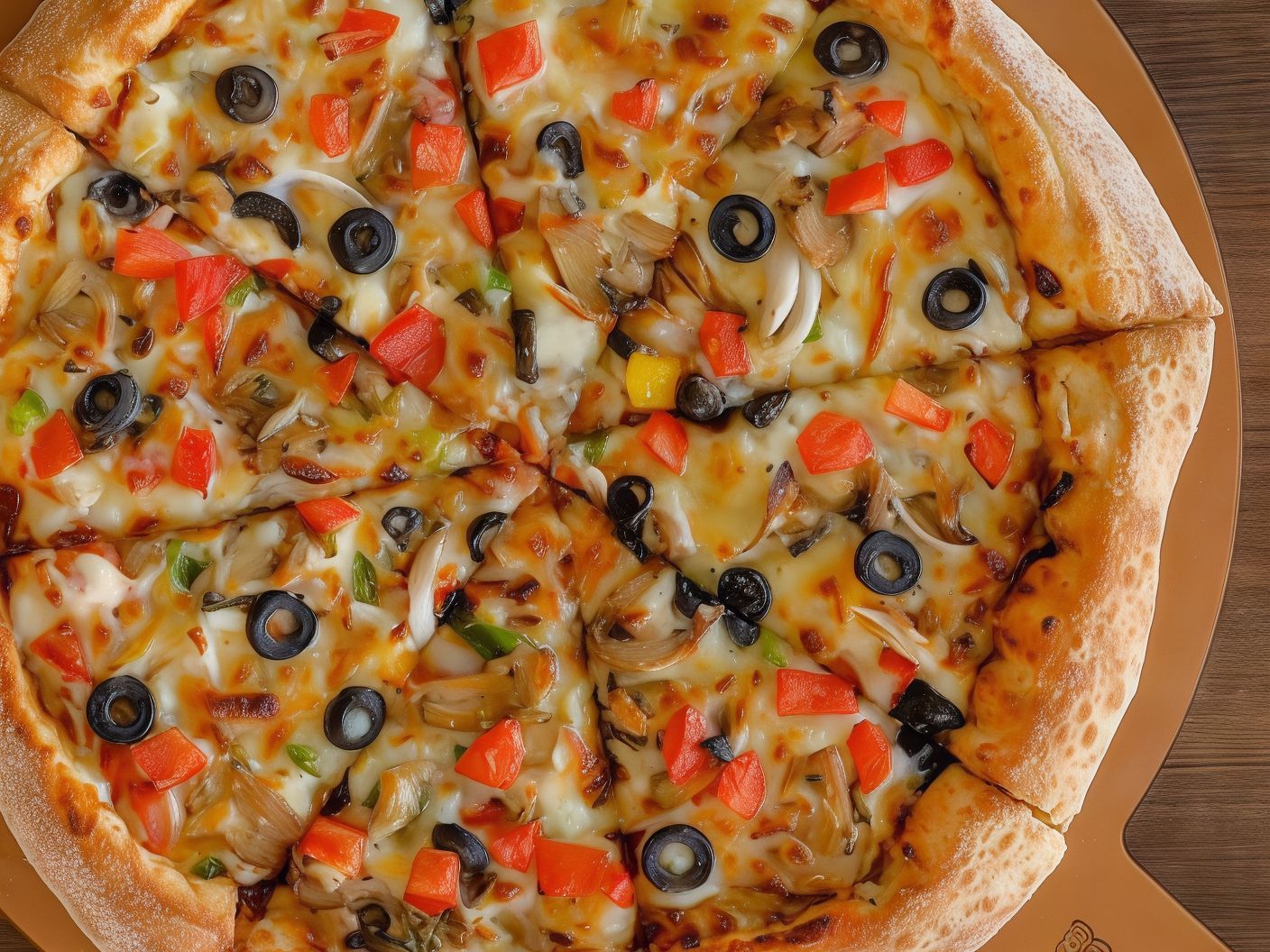 Fasting Crunchy Chicken Pizza