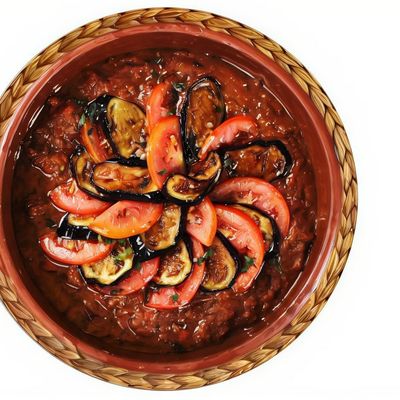 Grilled Eggplant With Mozzarella Cheese Platter