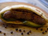 Grilled Sausage Sandwich