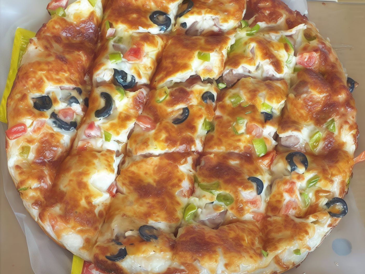 Chicken Shawerma Pie