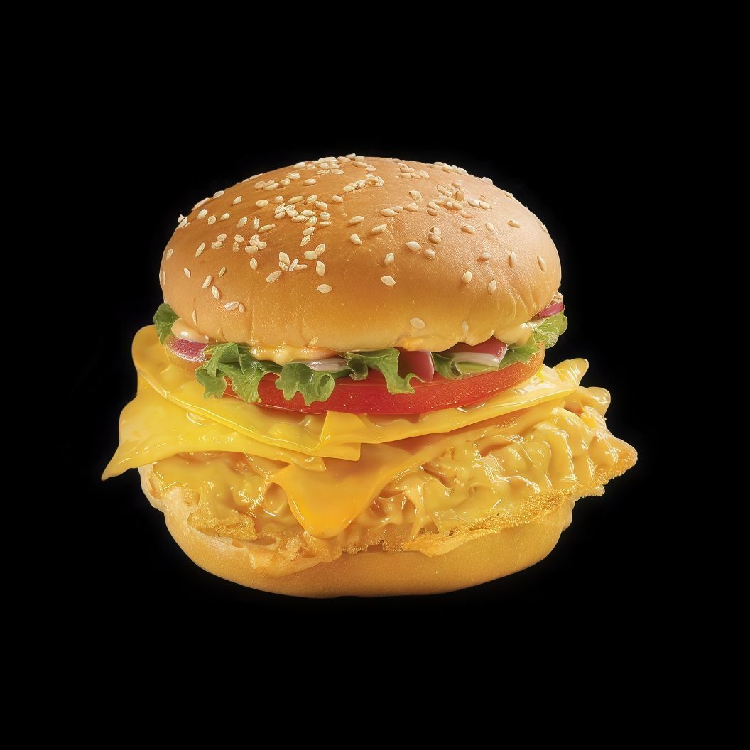 Chicken Burger with Egg or Cheese
