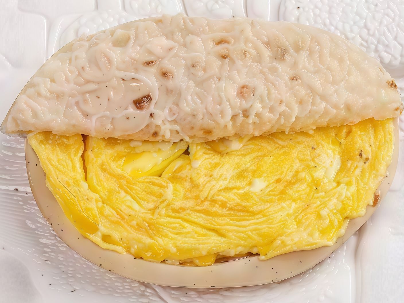 Egg with Roomi Cheese