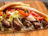 Grilled kofta crepe