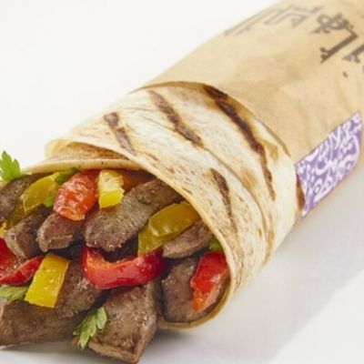 خبز سوري كبدة إسكندراني