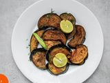 Fried eggplant dish