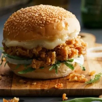 Double Estabix Chicken Sandwich