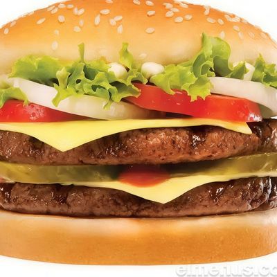 Double Beef Burger Sandwich