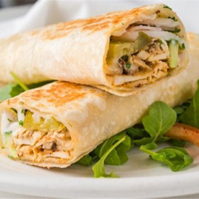 Syrian Chicken Shawerma Sandwich