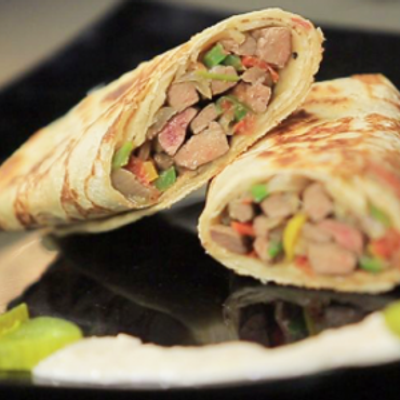Syrian Liver Sandwich