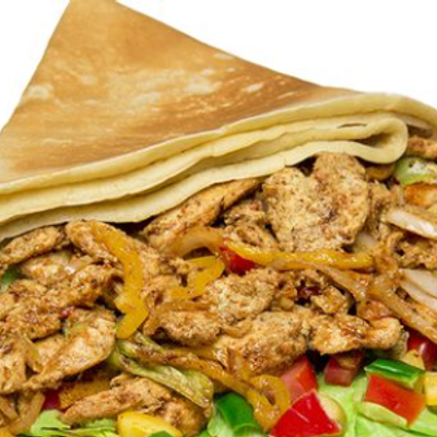 Chicken Shawerma Crepe