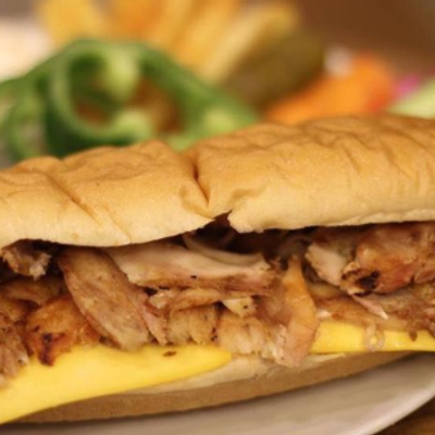 Chicken Shawarma Petit Pan Sandwich