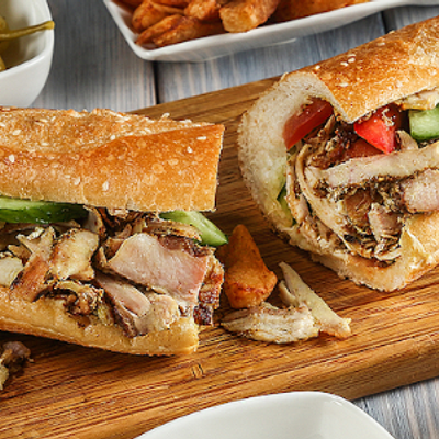 Chicken Shawarma French Sandwich