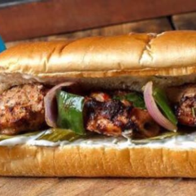 Shish Tawook French Bread Sandwich