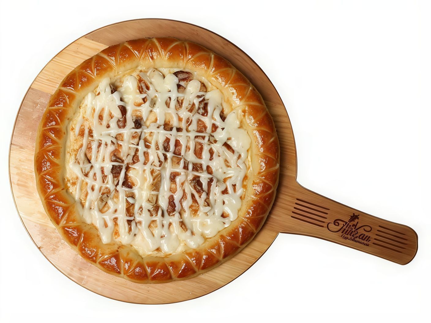 Chicken Ranch Pizza