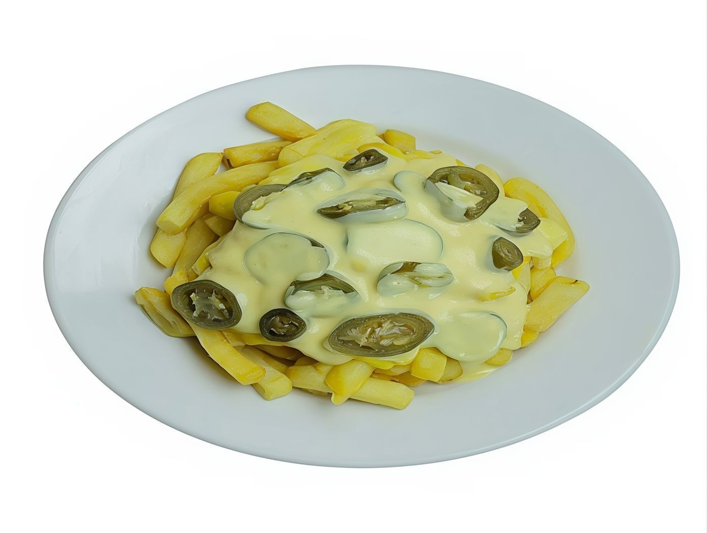 Cheese Fries With Jalapeno