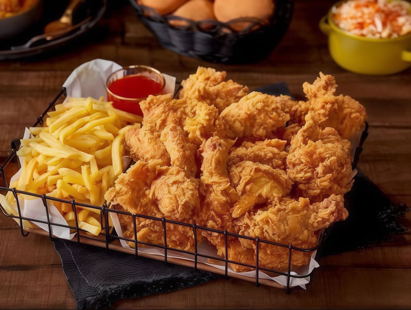 12 Pieces Broasted Meal