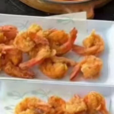 Fried Shrimp Meal, Head And Tail