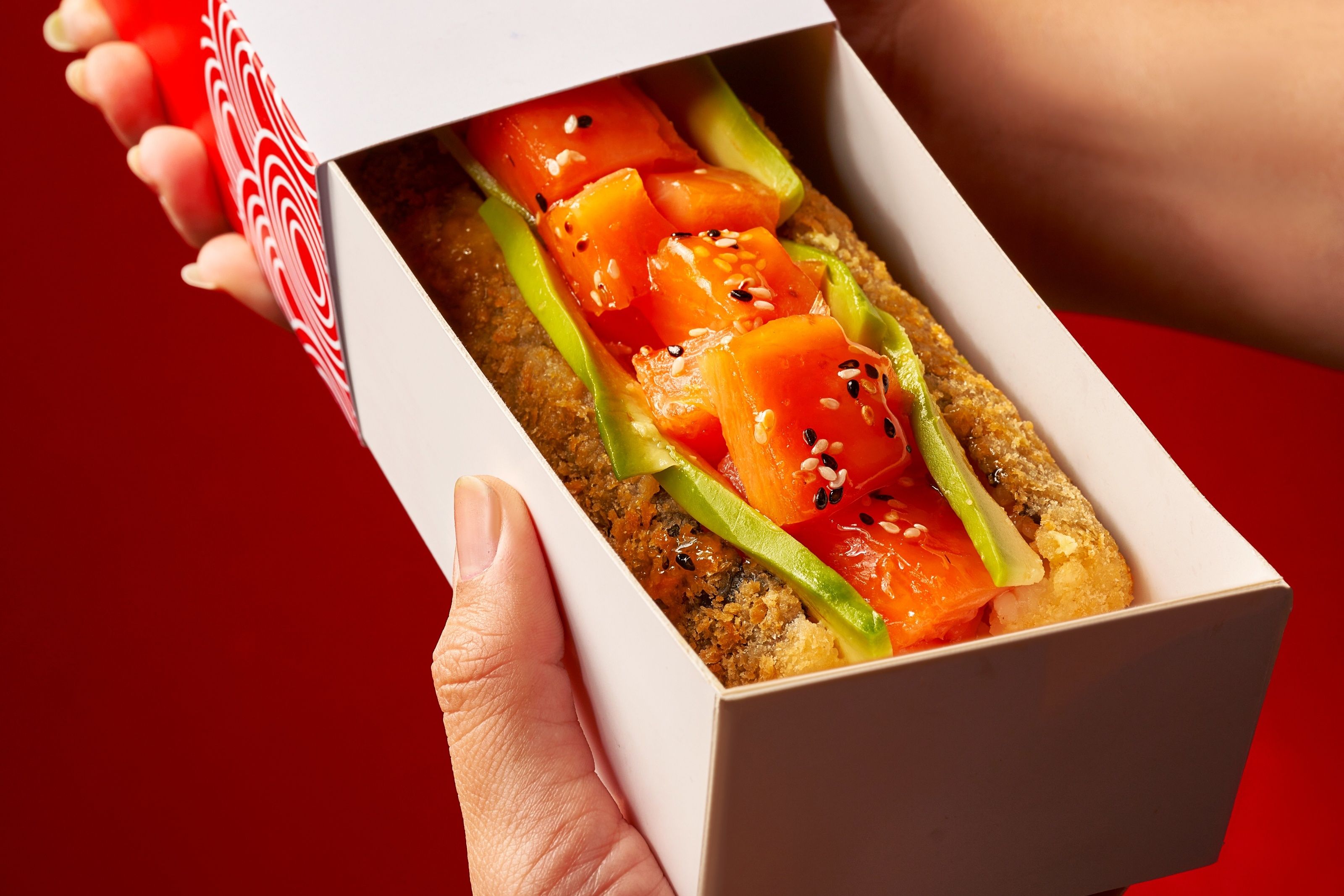 Flamin Hot Fried Burrito