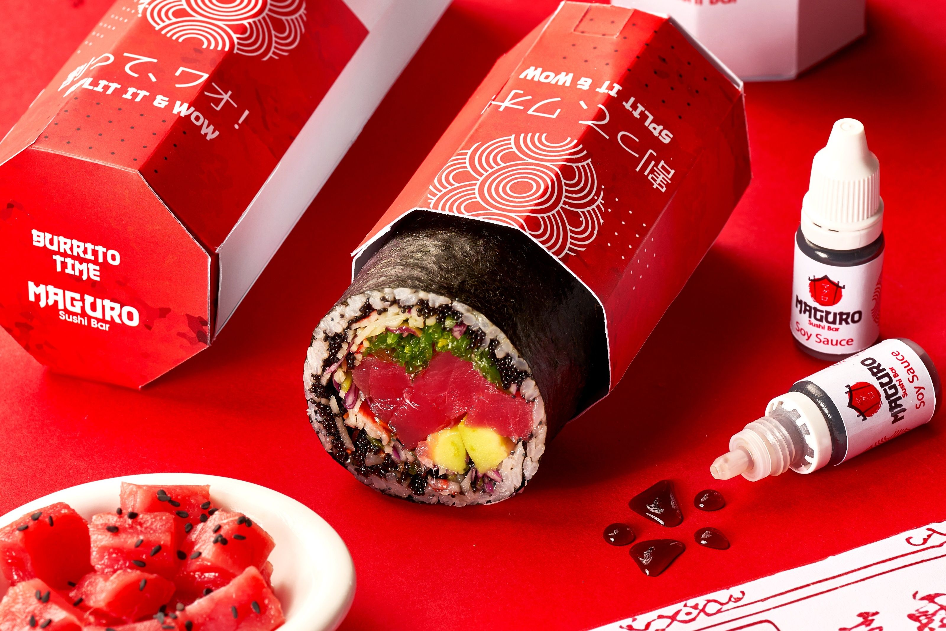 Spicy Tuna Sushi Burrito