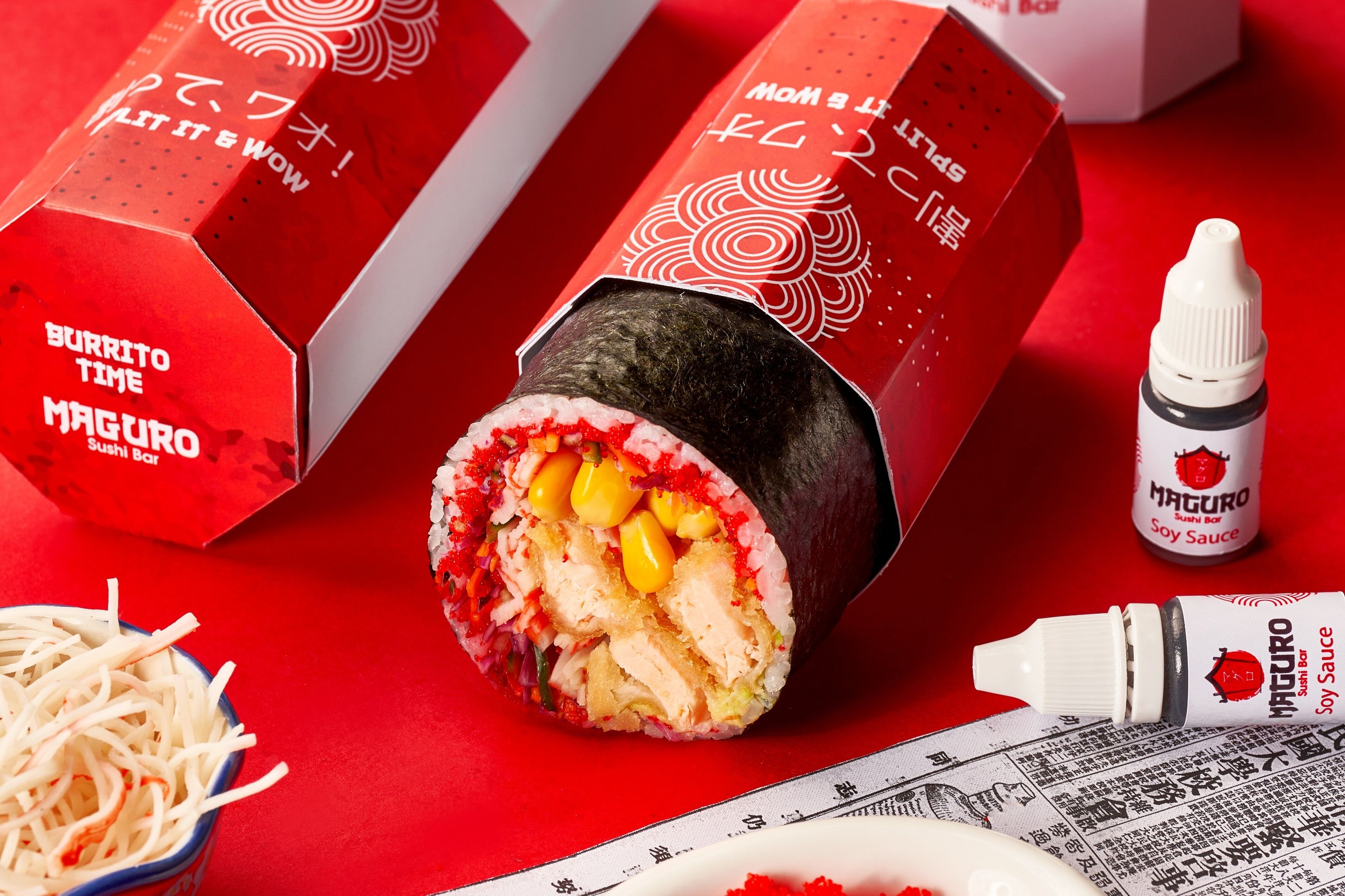 Samba Salmon Sushi Burrito