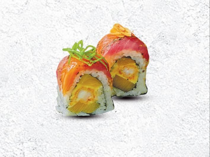 Tataki Rainbow Roll New 4P